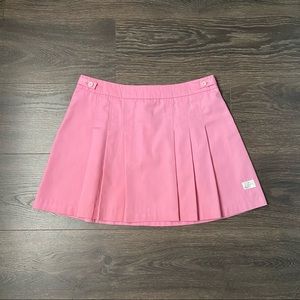 ✨SOLD✨ Vintage Nike Bubblegum Pink Pleated Tennis Miniskirt